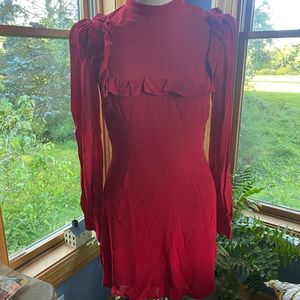 Ruffled Reformation dress